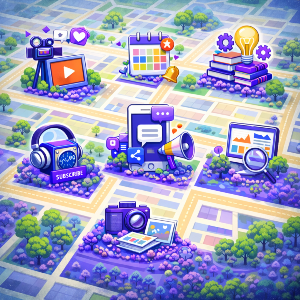 content mapping for AI