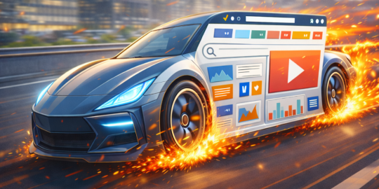 high performance website